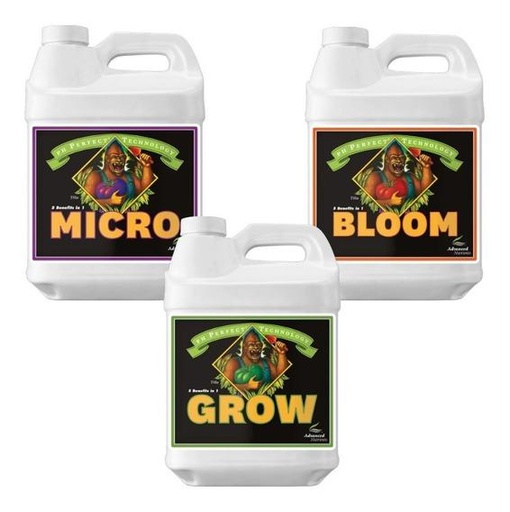 [1137] TRIPACK GROW MICRO BLOOM 4 L
