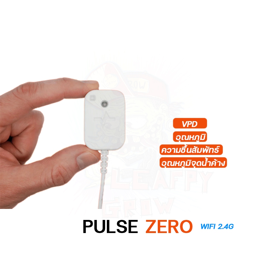 PULSE ZERO- MEDIDOR AMBIENTAL: HUM, TEMP, LUZ, PUNTO DE ROCIO Y VPD