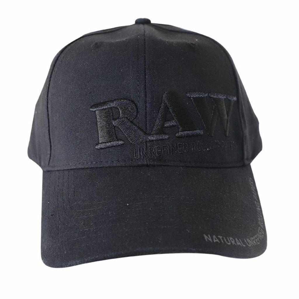 RAW HAT BLACK ON BLACK