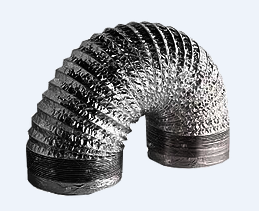 DUCTO DE ALUMINIO 4'' 100MM X 10MTS CON INTERIOR NEGRO