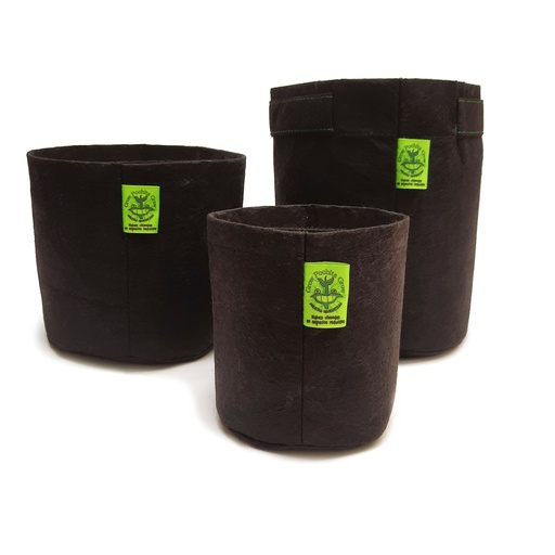 [P80] MACETA GEOTEXTIL CON MANIJAS 80L - POCHITA