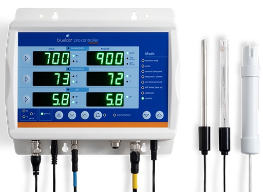[PROCONTROLLER] BLUELAB - CONTROLADOR DE PH, EC y TEMP CON 3 BOMBAS