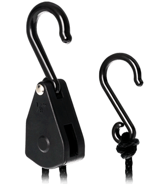 [GHA083] POLEA LIGHTHANGER PLASTICA 5KG. X 2 UNID