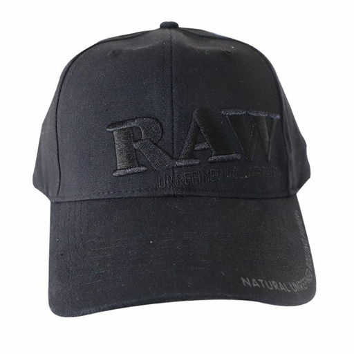 [2164] RAW HAT BLACK ON BLACK