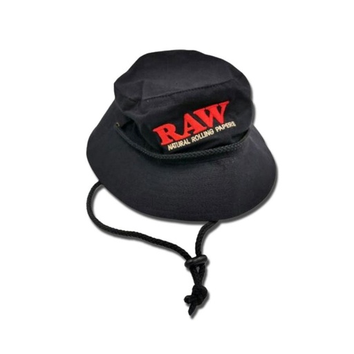 [2161] RAW SMOKERMAN BLACK MEDIUM (PILUSO)
