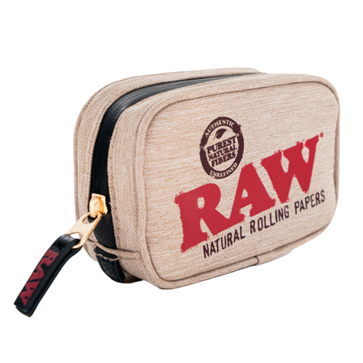 [2158] RAW SMOKERS POUCH BEIGE - LARGE  (NECESER)