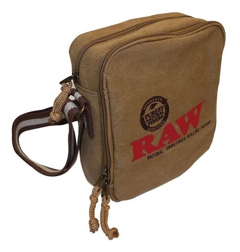 [2163] RAW SHOULDER BAG BROWN (MORRAL)
