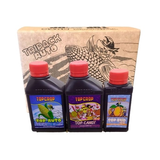 TRIPACK AUTO (TOP BUD 100ML + TOP AUTO 250ML + TOP CANDY 250ML)