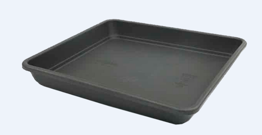 [TRABE001] PLATO NEGRO 23G. (23X23X3CM) (COMPATIBLE 7 Y 11L)
